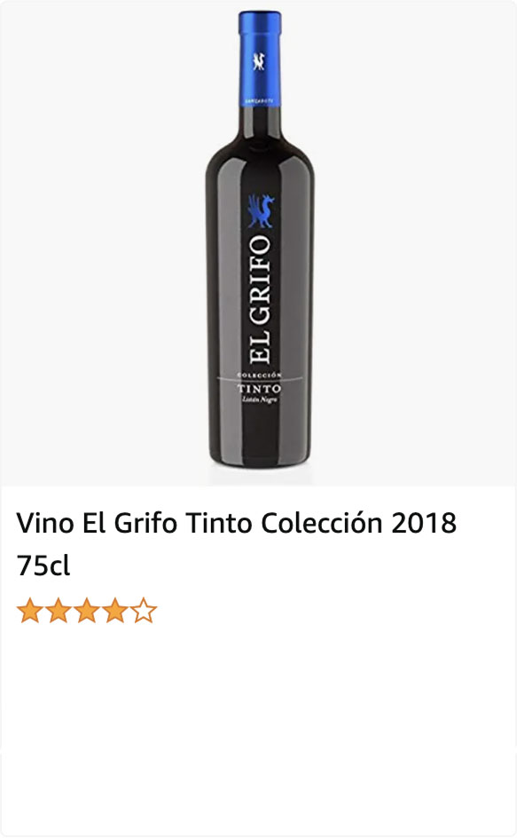 Vino El Grido Tinto Colección 2018 75cl