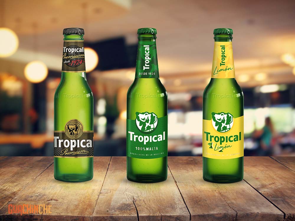 Tipos de cerveza tropical canaria
