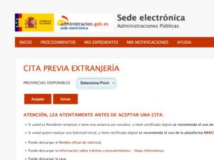 Saber lote TIE Extranjero Gran Canaria Tenerife