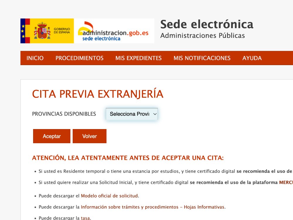 Saber lote TIE Extranjero Gran Canaria Tenerife